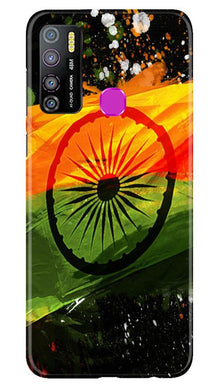 Indian Flag Mobile Back Case for Infinix Hot 9 Pro  (Design - 137)