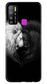 Dark White Lion Case for Infinix Hot 9 Pro  (Design - 140)