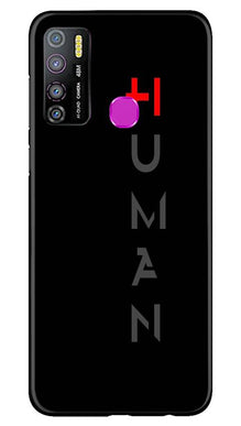 Human Mobile Back Case for Infinix Hot 9 Pro  (Design - 141)