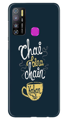 Chai Bina Chain Kahan Mobile Back Case for Infinix Hot 9 Pro  (Design - 144)