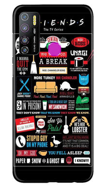 Friends Mobile Back Case for Infinix Hot 9 Pro  (Design - 145)