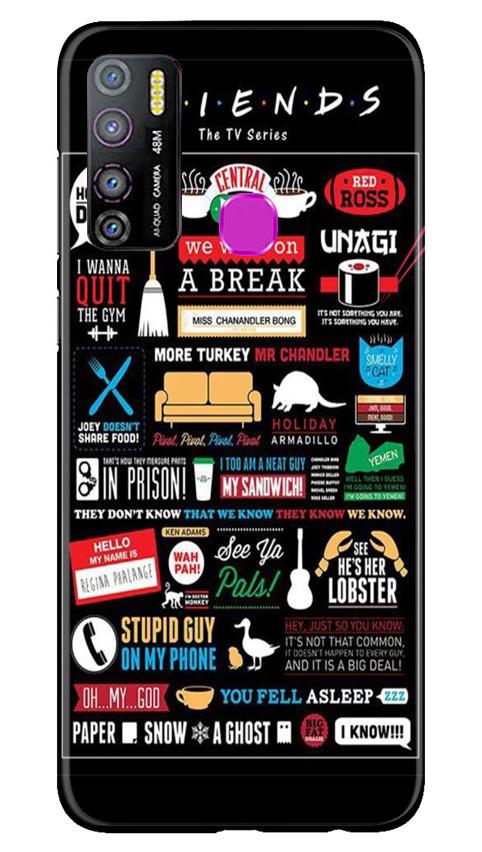 Friends Case for Infinix Hot 9 Pro  (Design - 145)