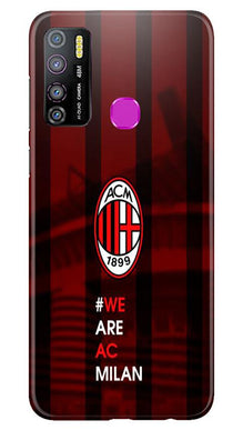 AC Milan Mobile Back Case for Infinix Hot 9 Pro  (Design - 155)