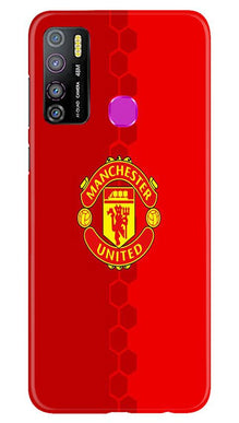 Manchester United Mobile Back Case for Infinix Hot 9 Pro  (Design - 157)