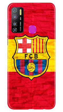 FCB Football Mobile Back Case for Infinix Hot 9 Pro  (Design - 174)