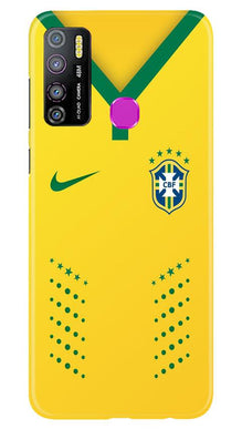 Brazil Mobile Back Case for Infinix Hot 9 Pro  (Design - 176)