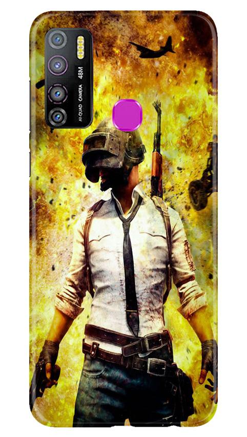 Pubg Case for Infinix Hot 9 Pro  (Design - 180)