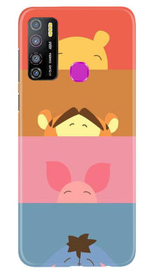 Cartoon Mobile Back Case for Infinix Hot 9 Pro (Design - 183)
