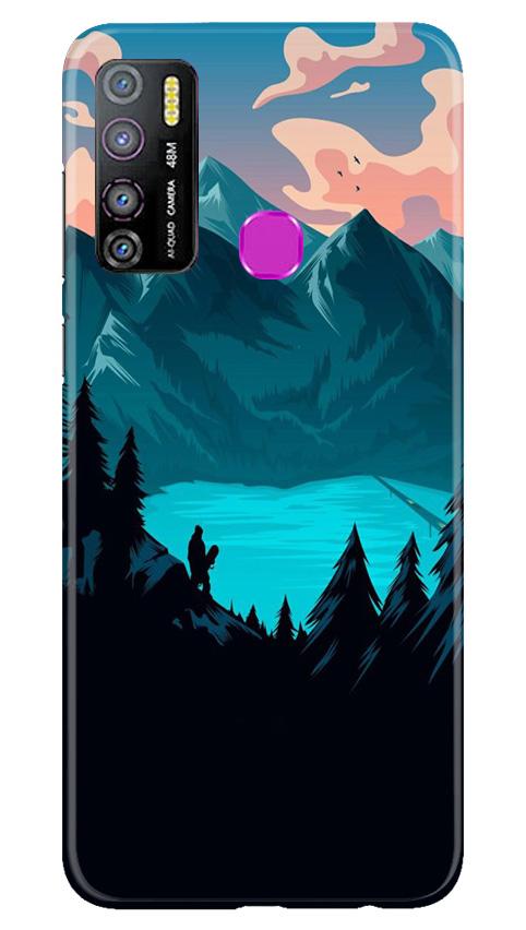 Mountains Case for Infinix Hot 9 Pro (Design - 186)