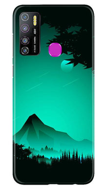 Moon Mountain Mobile Back Case for Infinix Hot 9 Pro (Design - 204)