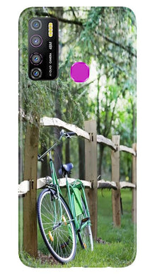 Bicycle Mobile Back Case for Infinix Hot 9 Pro (Design - 208)