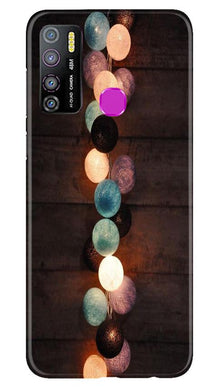 Party Lights Mobile Back Case for Infinix Hot 9 Pro (Design - 209)