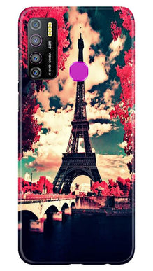 Eiffel Tower Mobile Back Case for Infinix Hot 9 Pro (Design - 212)