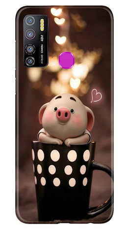 Cute Bunny Case for Infinix Hot 9 Pro (Design No. 213)
