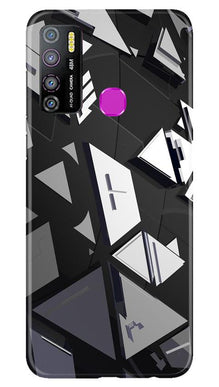 Modern Art Mobile Back Case for Infinix Hot 9 Pro (Design - 230)