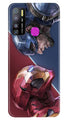 Ironman Captain America Case for Infinix Hot 9 Pro (Design No. 245)