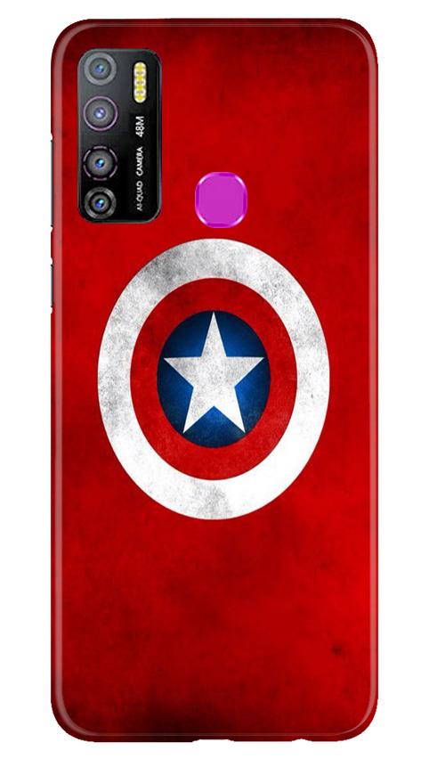 Captain America Case for Infinix Hot 9 Pro (Design No. 249)
