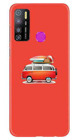 Travel Bus Case for Infinix Hot 9 Pro (Design No. 258)