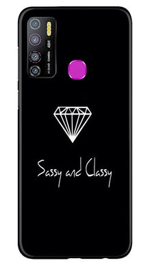 Sassy and Classy Mobile Back Case for Infinix Hot 9 Pro (Design - 264)