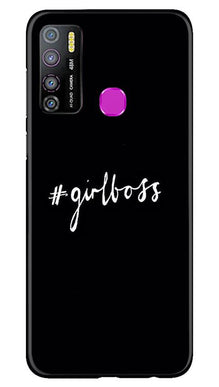 #GirlBoss Mobile Back Case for Infinix Hot 9 Pro (Design - 266)