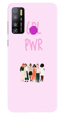 Girl Power Mobile Back Case for Infinix Hot 9 Pro (Design - 267)