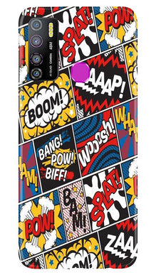 Boom Mobile Back Case for Infinix Hot 9 Pro (Design - 302)