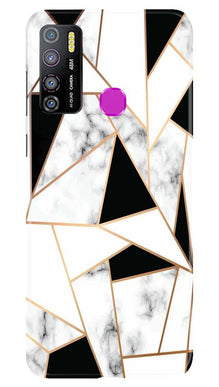 Marble Texture Mobile Back Case for Infinix Hot 9 Pro (Design - 322)
