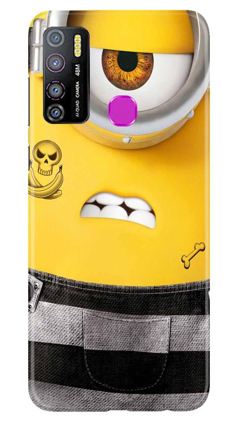 Minion Mobile Back Case for Infinix Hot 9 Pro (Design - 324)