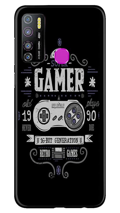 Gamer Mobile Back Case for Infinix Hot 9 Pro (Design - 330)
