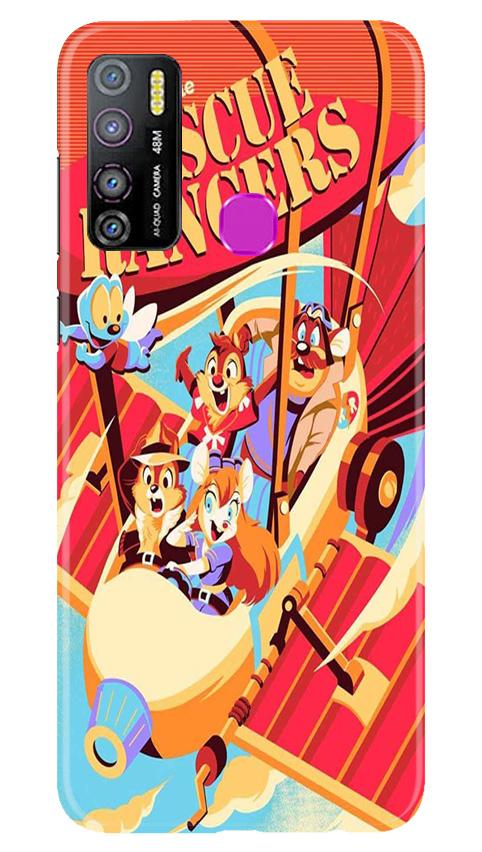 Rescue Rangers Mobile Back Case for Infinix Hot 9 Pro (Design - 341)