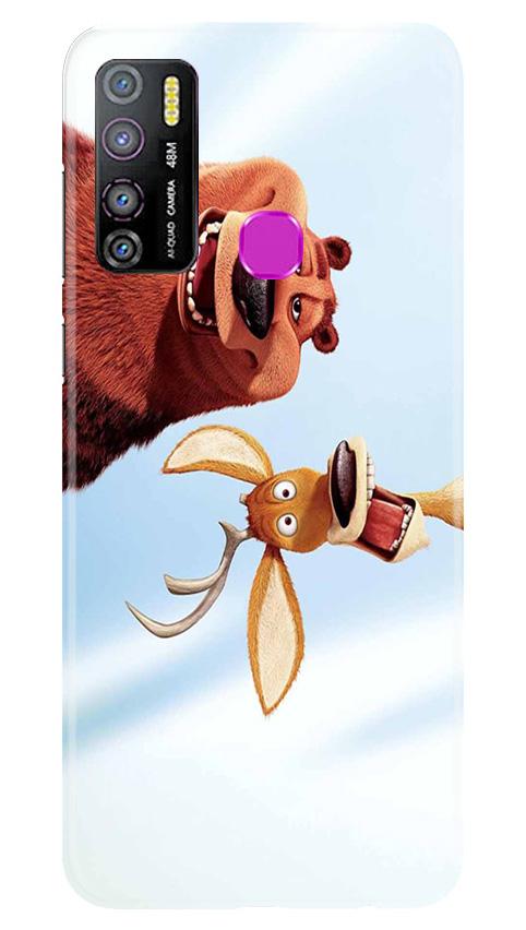 Polar Beer Mobile Back Case for Infinix Hot 9 Pro (Design - 344)