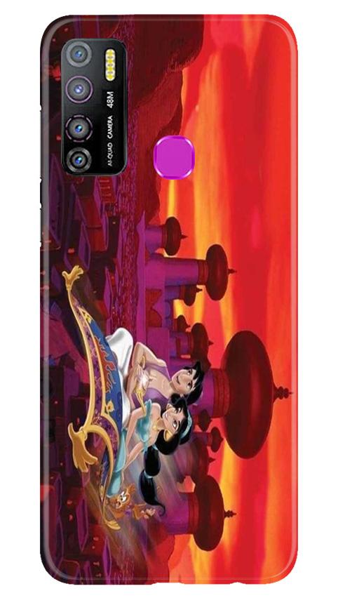 Aladdin Mobile Back Case for Infinix Hot 9 Pro (Design - 345)