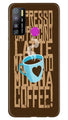 Love Coffee Mobile Back Case for Infinix Hot 9 Pro (Design - 351)