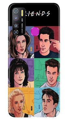 Friends Mobile Back Case for Infinix Hot 9 Pro (Design - 357)