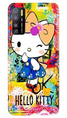 Hello Kitty Mobile Back Case for Infinix Hot 9 Pro (Design - 362)