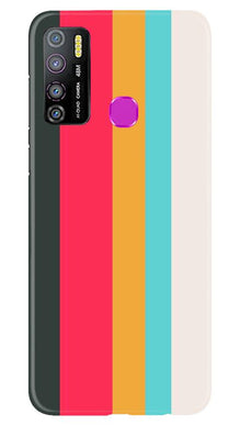 Color Pattern Mobile Back Case for Infinix Hot 9 Pro (Design - 369)