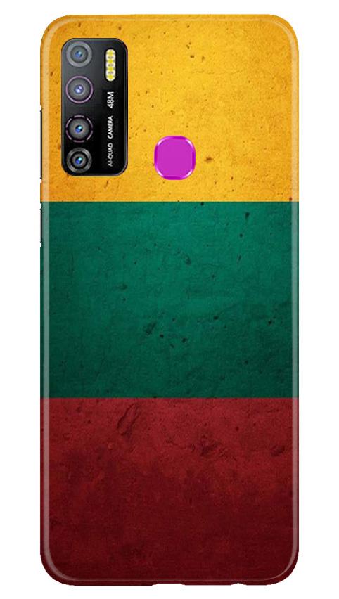 Color Pattern Mobile Back Case for Infinix Hot 9 Pro (Design - 374)