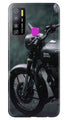 Royal Enfield Mobile Back Case for Infinix Hot 9 Pro (Design - 380)