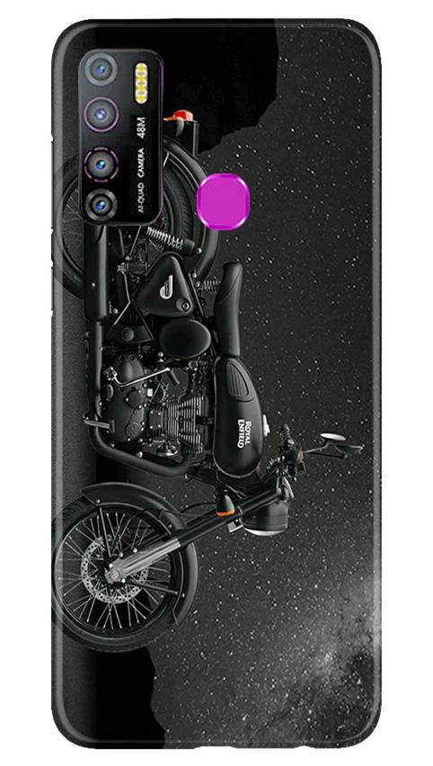 Royal Enfield Mobile Back Case for Infinix Hot 9 Pro (Design - 381)