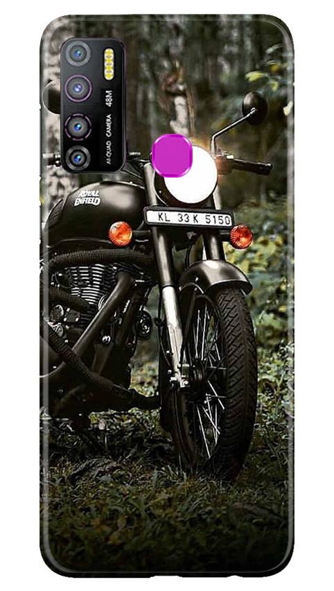 Royal Enfield Mobile Back Case for Infinix Hot 9 Pro (Design - 384)