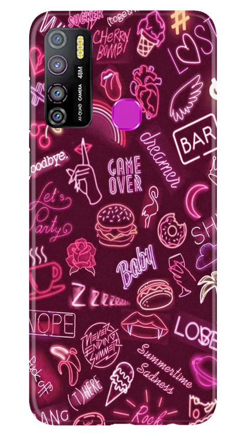 Party Theme Mobile Back Case for Infinix Hot 9 Pro (Design - 392)