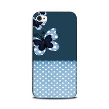 White dots Butterfly Case for iPhone 5/ 5s