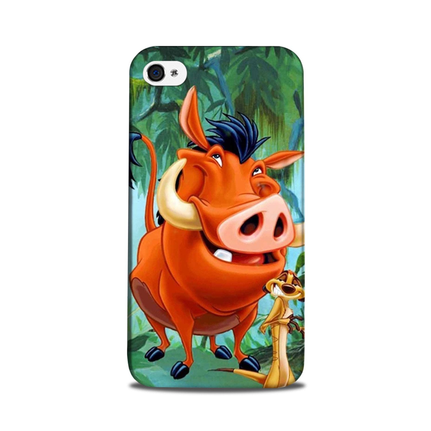 Timon and Pumbaa Mobile Back Case for iPhone 5/ 5s(Design - 305)