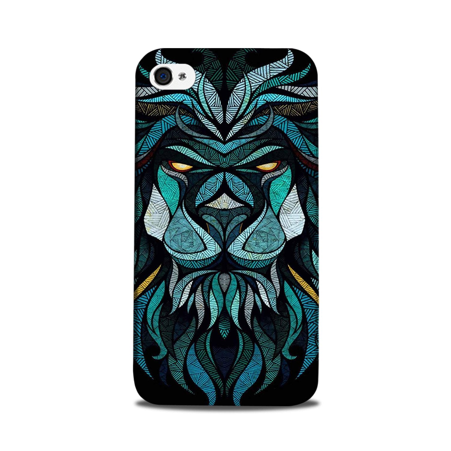 Lion Mobile Back Case for iPhone 5/ 5s  (Design - 314)