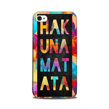 Hakuna Matata Mobile Back Case for iPhone 5/ 5s  (Design - 323)