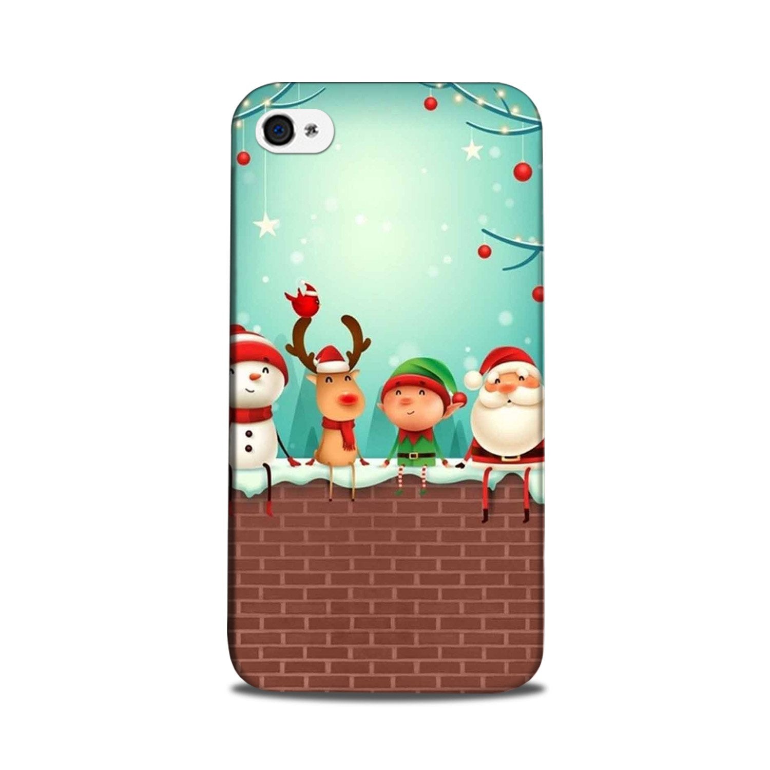 Santa Claus Mobile Back Case for iPhone 5/ 5s  (Design - 334)