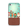 Santa Claus Mobile Back Case for iPhone 5/ 5s  (Design - 334)