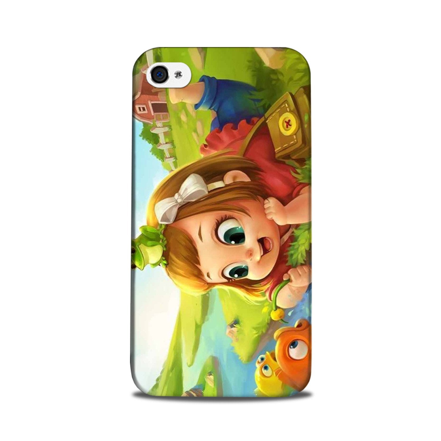 Baby Girl Mobile Back Case for iPhone 5/ 5s(Design - 339)