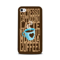 Love Coffee Mobile Back Case for iPhone 5/ 5s  (Design - 351)