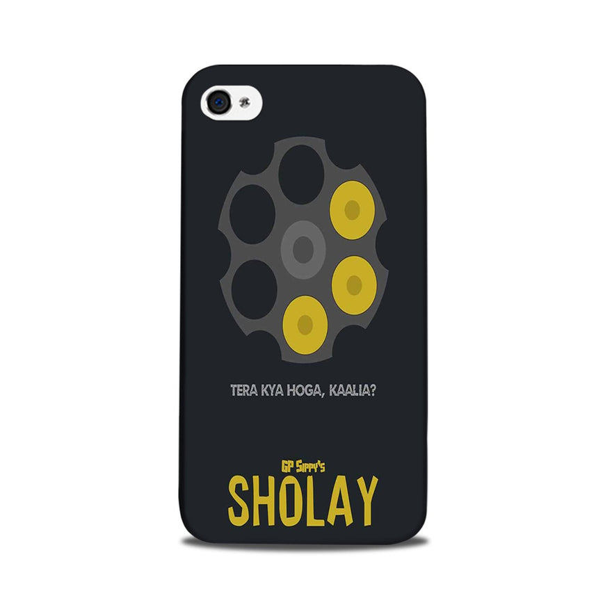 Sholay Mobile Back Case for iPhone 5/ 5s  (Design - 356)